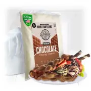OldSoul Bubble Waffle Mix | 5 lbs | Egg Waffle Batter Mix | 28 Chocolate Waffles