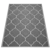 Door Mat, Front Door Mat, 46x35, Welcome Mats for 46"x35" Grey