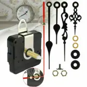 Wall Quartz Clock Movement Mechanism Replacement Repair Kit Tool Parts Hands DIY