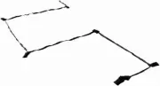 AMBER Athletic Gear Weighted Agility Ladder
