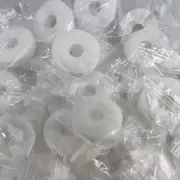PEPPERMINT Flavor Hard Mint Candy- Bulk Candy - ONE POUND