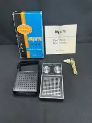 Hy Lite All Solid State Radio De-Luxe Tuning E164 Transistor W/Box