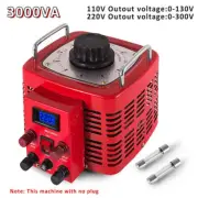 110/220V 3000VA Variac Variable AC Voltage Regulator Meter Power Supply No Plug