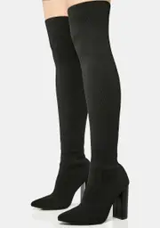 No Paparazzi Please Thigh-High Boots