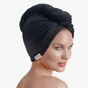 Microfiber Hair Towel Wrap for Women, Quick Dry Hair Turban Towel, Anti Frizz...