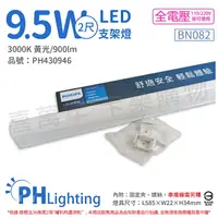 在飛比找樂天市場購物網優惠-PHILIPS飛利浦 易省 BN082 LED 9.5W 3