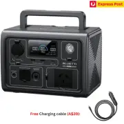 BLUETTI EB3A Portable Power Station 600W Lithium Battery Solar Generator 268Wh