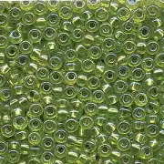 Silver-Lined Chartreuse AB Miyuki Seed Beads 6/0 (6-91014-TB)