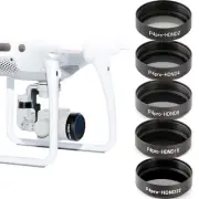 ND2+ND4+ND8+ND16+ND32 Neutral Density Lens Filter Kit for DJI Phantom 4 PRO +