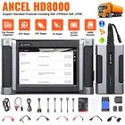 ANCEL HD8000 Diesel Heavy Duty HD Truck Scanner DPF Regen OBD2 Diagnostic Tool