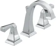 Delta 3551-MPU-DST Dryden 1.2 GPM Widespread Bathroom Faucet - Chrome