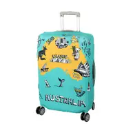 Tosca Anti-Scratch Luggage Suitcase Protection Bag Cover Medium - Australia