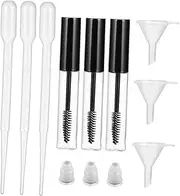 Ipetboom Diy Cream Container Set Ml Empty Mascara Tube Eyelash Tube Lip Gloss Wand for Travel