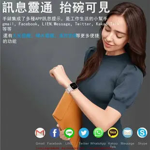 智慧手錶 血壓手錶 手錶 藍牙通話 測心率 血氧 智能手錶 適用蘋果 安卓 禮物 智能穿戴手錶 手環