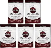 SHAGUN GOLD Himalayan Brown Hair Color Henna Powder for women & men 40g (Pack of 5)