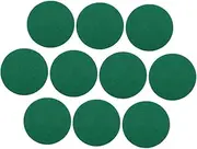 GALPADA Table Hockey Game Accessories 10pcs Mini Hockey Pusher Paddles Replacement Pads Self Adhesive for Family Fun