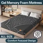QUEEN DOUBLE KING SINGLE Mattress Bed Pocket Spring Foam Medium Firm W/ Cover