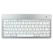 Wireless Bluetooth mini keyboard for Apple Samsung iPad iPhone Android PC Tablet - Silver