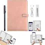 Xnote - Ai-Powered Smart Writing Set, Electronic Notebook with Pen, Digital Notebook with Smart Pen, Ideal for Learning, Office & Drawing, Compatible with Android and iOS (Pink)
