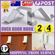 Over Door Hook Double Side Gate Kitchen Cabinet Clothes Hanger Organizer Holder