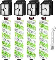 [HASMI] Multi-Surface Pet Brush Roll + Vacuum Filter Fit for Bissell CrossWave Pet Pro and Cross Wave 1785 Series Replacement Parts