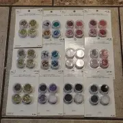 HUGE!! Bead Landing Create and Bake Crystal Lot 24 Packages Retail $191!