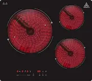 Trinity TRC603 3 Burner 60cm Ceramic Cooktop