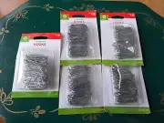 Ornament Hooks 1000 Total Christmas Easter Silver 1-3/4” Long Hanging Sealed New