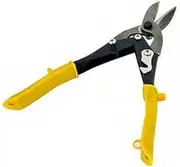 Leona Co 25cm Aviation Tin Snips, Aviation Snips for Cutting Metal Sheet, Heavy Duty Sheet Metal Cutter Shear, Cr-Mo, Straight Cut, High Leverage Aviation Snip