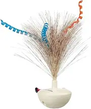 Trixie Feather Wobble Cat Toy, White