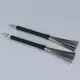 1 Rubber Handle Metal Wire Drum Throw Retractable Brush