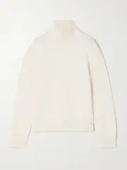 [Loro Piana] Loro Piana - Parksville Cashmere Turtleneck Sweater - Cream - x large x large Cream