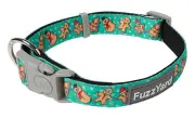 Cookies for Santa Christmas Large (25mm x 50cm to 65cm) Dog Collar by FuzzYard