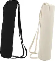 ANDRESLAD 2pcs Yoga Mat Storage Pouch Shoulder Straps Multifunctional Training Bag for Gym Pilates Phone Wallet Stylish Design Sturdy Material