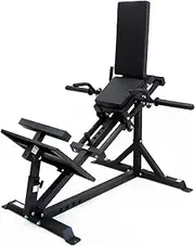 Compact Leg Press & Calf Raise Machine - Heavy-Duty Steel Frame, Adjustable Resistance, Ergonomic Design, Space-Saving Home Gym Equipment, Ideal for Lower Body Workouts