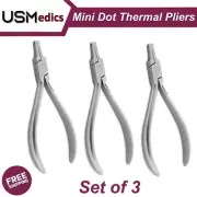 Dental Orthodontic Mini Dot Dimple Plier Retainer Invisible Brace Clear Aligner