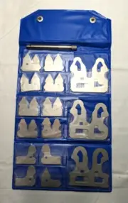 Radius Gage 26pc Set with Case Steel 0.01 - 0.5" Radius 615-4126