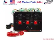 Yamaha Outboard Triple Engine Command Link Ignition Switch Panel 6X6-82570-20-00