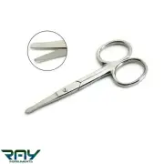 Nose Hair Remover Scissors Ear Facial Trimmers Grooming Shears Baby Safety Tip