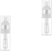 ibasenice 2pcs 35ml Talcum Powder Dispenser Portable Travel Size Baby Powder Case Leakproof Powder Container for Women Men