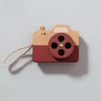 在飛比找博客來優惠-荷蘭Petit Monkey經典木玩-可可相機 可可