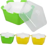 Abaodam Plants Starter Trays Kit Pack Seedling Trays Lid for Garden Porch Patio Home Decor