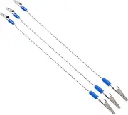 ifundom 3Pcs Napkin Clips Chain Easy to Use Towel and Apron Holders Ages Suitable for Dinner and Everyday Use Keep Clothes Clean