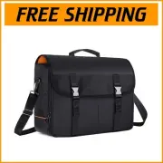 Stylish Padded Bartender Bag for Wine Bottles and Bar Tools - Travel Friendly