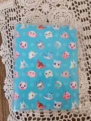 Binder For Cards Pokemon Sports Ect 50 Sleeves Zip Closure Brand New Animal Cros