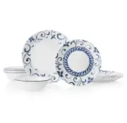 Corelle Boutique Artemis 12 Pc Dinnerware Set Service for 4