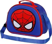 Spiderman Bobblehead-3D Lunch Bag, Blue, Blue, 3D Lunch Bag Bobblehead