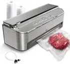 Vacuum Sealer Machine, 85Kpa 120W Automatic Food Sealer, Powerful Sealing System