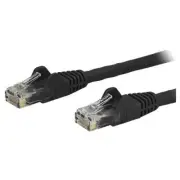 StarTech.com 12ft Black Cat6 Patch Cable with Snagless RJ45 Connectors - Cat6