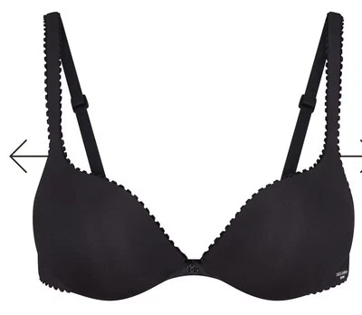 Dolce Gabanna x SKIMS - Ultimate Teardrop Pushup Bra - Onyx Size 36D (No Box)